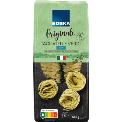 Edeka Italia Tagliatelle verdi 0,5 kg – Zboží Mobilmania