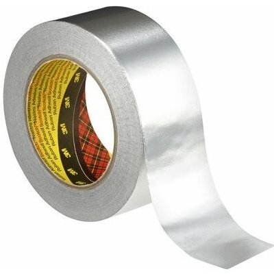 3M™ hliníková lepicí páska 1436, stříbrná, 50 mm x 50 m – Zboží Mobilmania