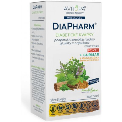 Avropa DiaPharm bylinné kapky 50 ml – Hledejceny.cz