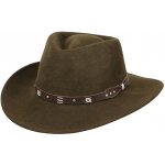 Scippis Australský hnědý klobouk vlněný Emerald – Zboží Mobilmania