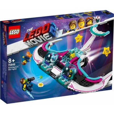 LEGO® Movie 2 70849 Zdivočelá Mela a její stíhačka – Zboží Mobilmania