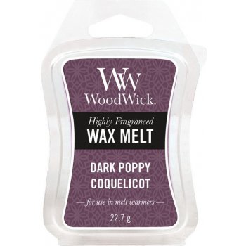 WoodWick vonný vosk Dark Poppy 22,7 g