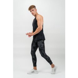 Nebbia Performance+ Kompresní Camuflage Legíny Function 333 Black Černá