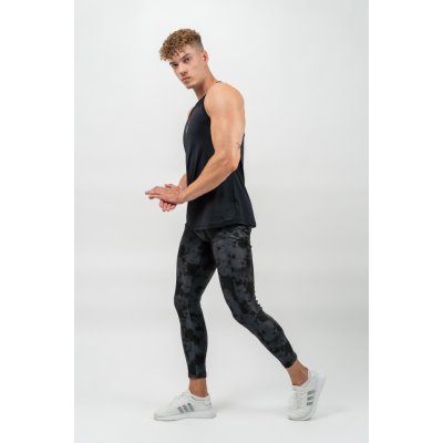 Nebbia Performance+ Kompresní Camuflage Legíny Function 333 Black Černá