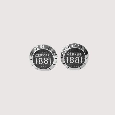 Cerruti 1881 manžetové knoflíčky Silver/Black – Zboží Mobilmania