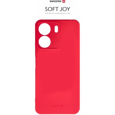 Swissten soft joy pro Xiaomi Redmi 13C 4G červené; 34500358 – Zbozi.Blesk.cz