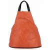 Kabelka Hernan dámská kabelka batůžek oranžová HB0139