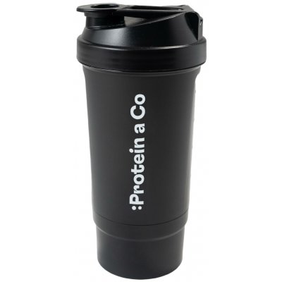 Protein a Co Shaker Protein & Co. 700 ml se zásobníkem – Hledejceny.cz
