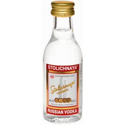 Stolichnaya 40% 0,05 l (holá láhev)