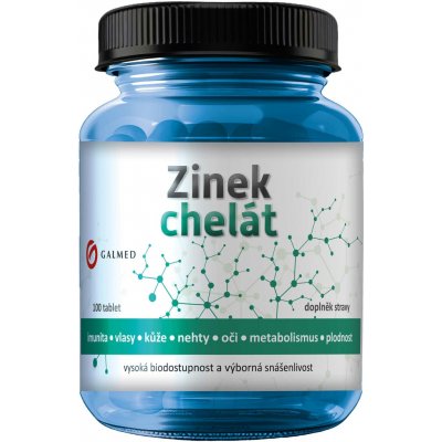 Galmed Zinek chelát 15mg 100 tablet – Hledejceny.cz