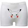 Boxerky, trenky, slipy trenýrky s potiskem PIKAČU (POKÉMON GO) Trenky pánské bílé