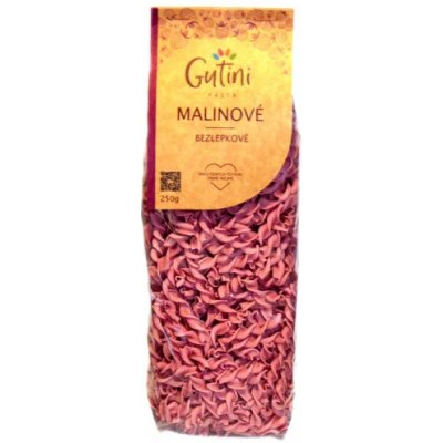 GuTiNi Gutini bezlepkové těstoviny malinové 250 g