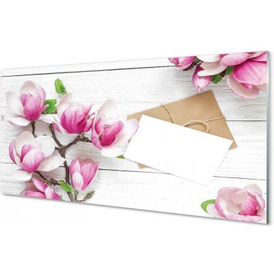 akrylový obraz Magnolia desky 100x50 cm – Zboží Mobilmania