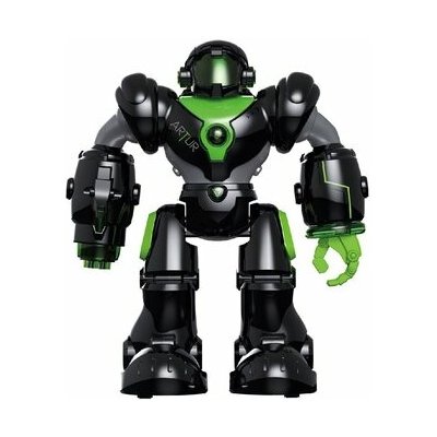 Made Robot Artur na IR dálkové ovládání, velký 35cm černý – Zboží Mobilmania