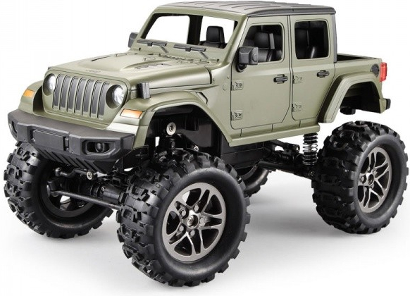 Double Eagle RC Crawler Jeep Wrangler Pickup 2,4 GHz Zelená RTR 1:14