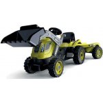Smoby Farmer Max 710109 Traktor s nakladečem a přívesem – Zboží Dáma