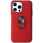 Pouzdro AppleKing s funkcí stojánku a magnetickým držákem iPhone 13 Pro Max - červené – Zboží Mobilmania