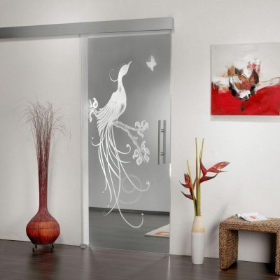 Glasdesign Fénix skleněné 900 x 2050 mm – Zboží Mobilmania