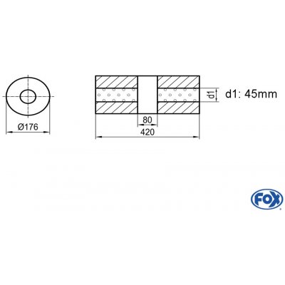 FOX UNI-K55642045o – Hledejceny.cz