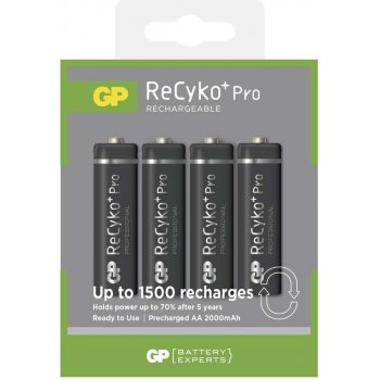 GP ReCyko+ Pro 2000 AA 4ks 1033214073