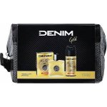 Denim Gold voda po holení 100 ml + deospray 150 ml + toaletní taška dárková sada – Zboží Dáma