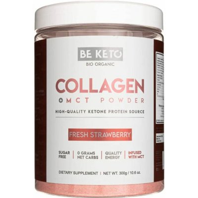 BeKeto Keto Kolagen s MCT olejem Fresh St Raw Berry 300 g – Hledejceny.cz