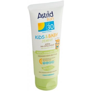 Astrid Sun Kids & Baby jemný krém na opalování SPF30 100 ml