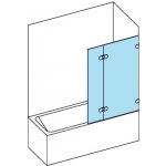 Ravak BVS2-100 R vanová zástěna 1000 x 1500 mm dvoudílná, transparent 7UPA0A00Z1 – Hledejceny.cz