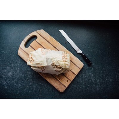 Voskovaný ubrousek Bee's wrap XL na chleba (1ks) – Zboží Dáma