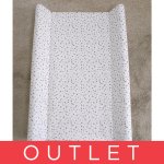 Ceba Baby podložka s pevnou deskou Basic spots 70 x 50 – Hledejceny.cz