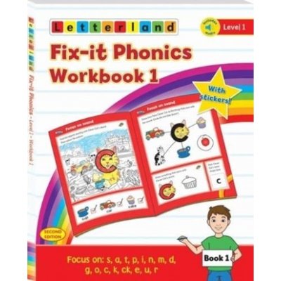 Fix-it Phonics - Level 1 - Workbook 1 2nd Edition – Zbozi.Blesk.cz