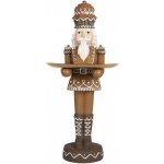 Clayre & Eef Louskáček v perníkovém obleku držící podnos - 11*13*40 cm – Hledejceny.cz