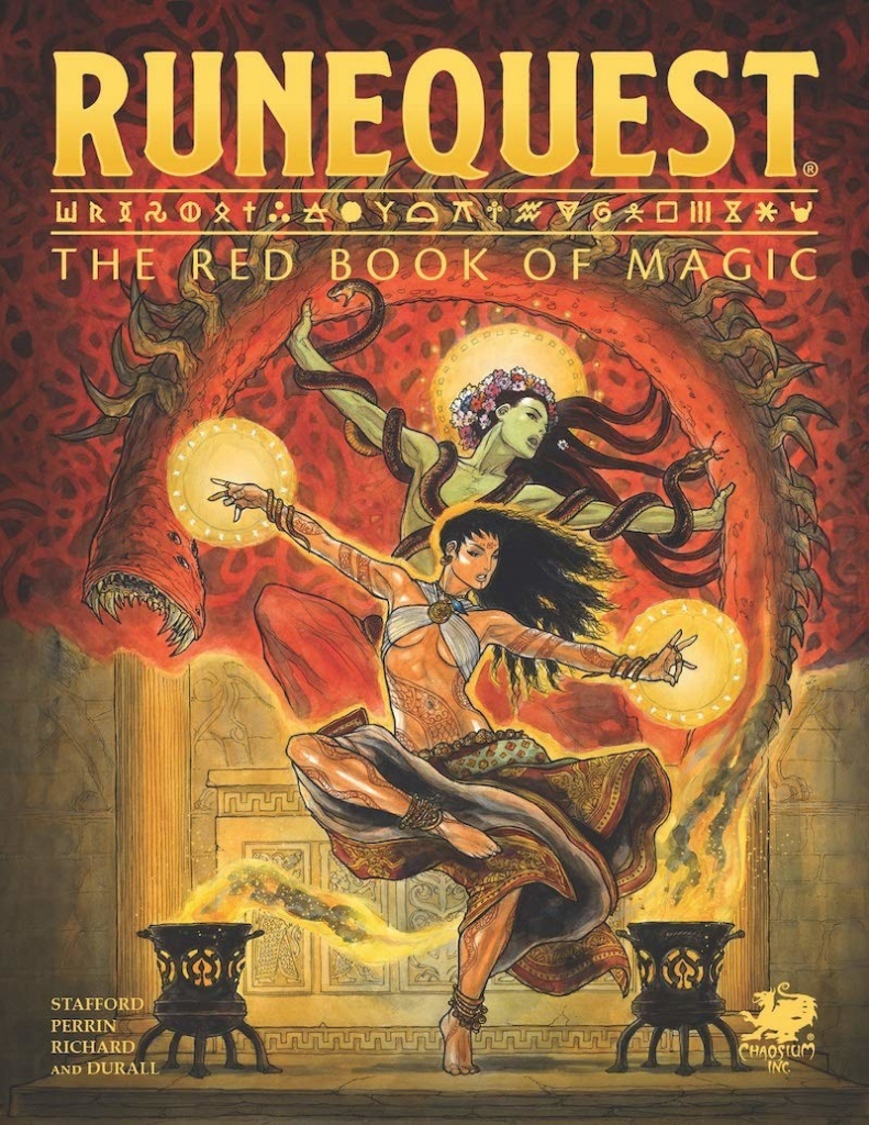 Chaosium RuneQuest The Red Book of Magic