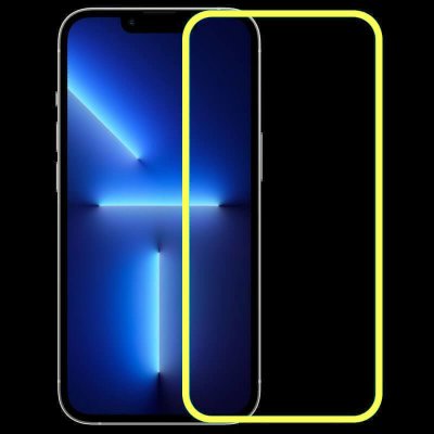 SES 3x Ochranné tvrzené sklo se svítícím rámečkem pro Samsung Galaxy A12 A125F - 2+1 zdarma 11096 – Zboží Mobilmania