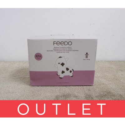 Feedo Zvířátko skákající Cow Cream – Zboží Dáma