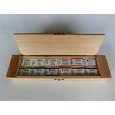 UMTON Akvarely v dřev.kazetě 12x3,5ml Q-12 – Hledejceny.cz