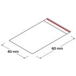 Uzavíratelný ZIP sáček 40x60mm, 100 ks – Sleviste.cz