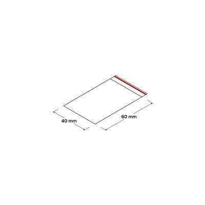 Uzavíratelný ZIP sáček 40x60mm, 100 ks – Sleviste.cz