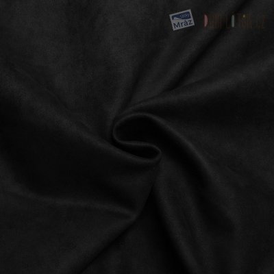 Úplet scuba černá, vzhled broušená kůže – Sleviste.cz