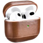 iCarer Kožené pouzdro na sluchátka AirPods 3 01.14.IAP056-BN – Zboží Živě