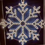 DECOLED LED světelná vločka II závěsná pr. 104 cm teple bílá – Hledejceny.cz