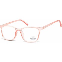 Montana Eyewear Brýle na čtení MR56B průhledná růžová