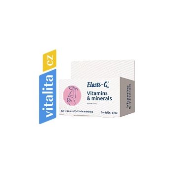 Elasti-Q Vitamins & Minerals s postupným uvolňováním 90 tablet