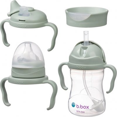 b.box univerzální sada na pití světle zelená 240 ml – Zbozi.Blesk.cz