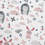 New Baby Nepromokavá flanelová podložka bílá s černou kočkou Bílá – Hledejceny.cz