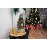 MagicHome Stromček Vianoce na podstavci s hviezdou 18x40 cm – Zboží Mobilmania