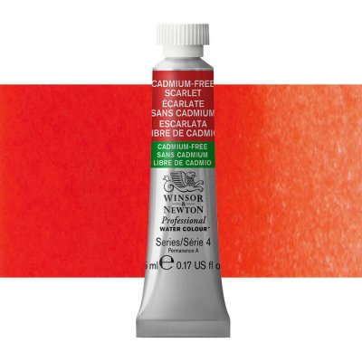 Winsor & Newton Professional Akvarelová barva 5ml Cadmium Free Scarlet – Hledejceny.cz