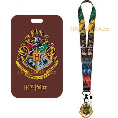 Šňůrka na krk s cedulkou Harry Potter znak – Zboží Mobilmania