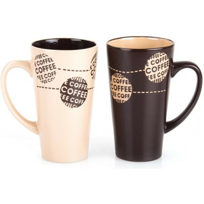 hrnek COFFEE mix barev keramický 450 ml – Zboží Dáma