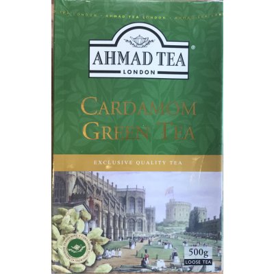 Ahmed Tea AHMAD SYPANÝ ZELENÝ ČAJ S KARDAMONEM 500 g – Zbozi.Blesk.cz